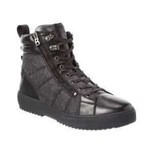 Bogner Anchorage Felt & Leather Boot, Grey